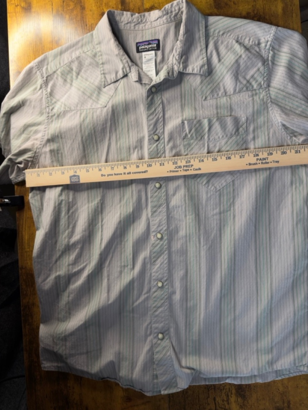 Patagonia Organic Cottom S/S Snap Shirt